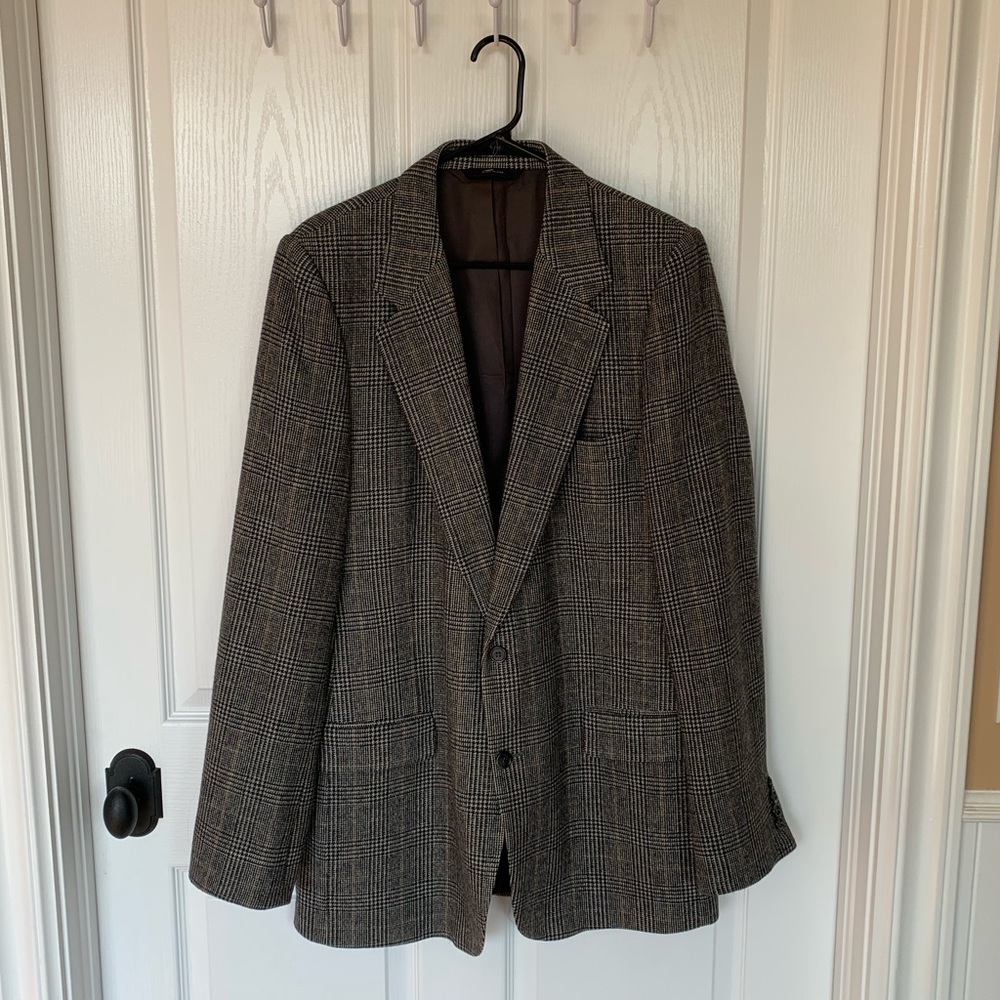 Plaid Brooks Brothers Camel Hair Sport Coat
